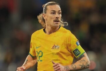 Jackson Irvine, meio-campista da Seleção da Austrália