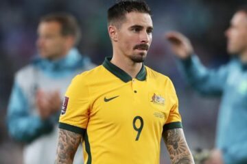 Jamie MacLaren, atacante da Seleção da Austrália