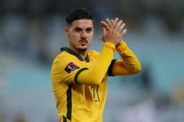 Marco Tilio, atacante da Seleção da Austrália