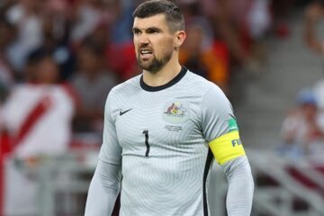 Mathew Rayan, goleiro da Seleção da Austrália