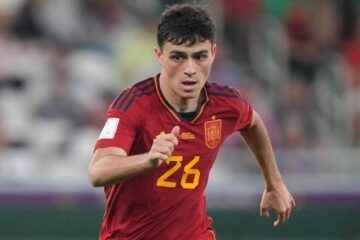 Pedri, meio-campista da Seleção da Espanha