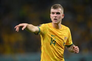 Riley McGree, meio-campista da Seleção da Austrália