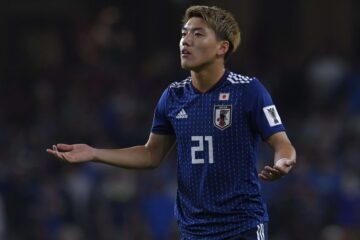 Ritsu Doan, atacante da Seleção do Japão
