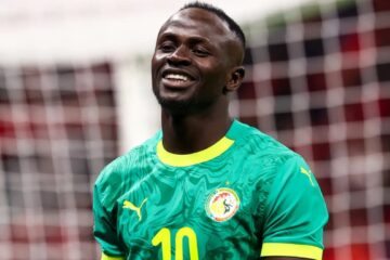Sadio Mané, atacante da Seleção de Senegal