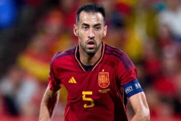 Sergio Busquets, volante da Seleção da Espanha