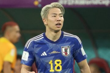 Takuma Asano, atacante da Seleção do Japão