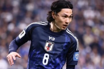 Takumi Minamino, atacante da Seleção do Japão