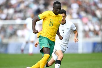Thomas Deng, zagueiro da Seleção da Austrália