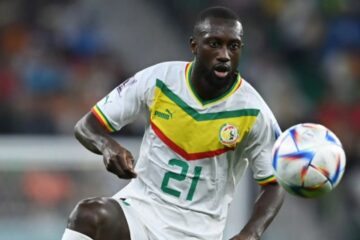 Youssouf Sabaly, lateral-direito da Seleção de Senegal